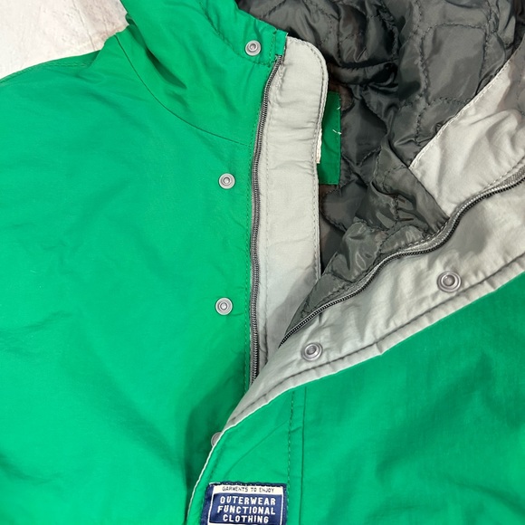 NWOT Zara Green Kangaroo Pocket Jacket - Boys 9 - Picture 6 of 8